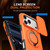 iPhone 18 Pro / 17 Pro Camera Sliding Shield Magnetic Rotation Holder Phone Case - Orange