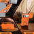 iPhone 18 Pro / 17 Pro Camera Sliding Shield Magnetic Rotation Holder Phone Case - Orange