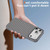 iPhone 18 Pro / 17 Pro Carbon Fiber Texture Skin-feel Acrylic TPU Phone Case - Grey