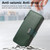 iPhone 18 Pro / 17 Pro CaseNeo MagSafe RFID Anti-theft Zipper Wallet Retro Leather Phone Case - Green