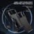 iPhone 18 Pro / 17 Pro Commuter Shockproof TPU + PC Phone Case - Black