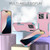 iPhone 18 Pro / 17 Pro Commuter Shockproof TPU + PC Phone Case - Pink+Grey Green