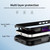 iPhone 18 Pro / 17 Pro Defend Rugged Gear Holder MagSafe Phone Case - Black