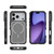 iPhone 18 Pro / 17 Pro Detachable Back Panel Aluminum Alloy Frame Shockproof Magnetic Phone Case - White