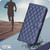 iPhone 18 Pro / 17 Pro Diamond Lattice Wallet Flip Leather Phone Case - Blue