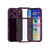 iPhone 18 Pro / 17 Pro Dual Color Clear Glitter TPU + TPE Full Coverage Phone Case - Cherry Red