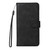 iPhone 18 Pro / 17 Pro ENKAY Card Wallet Calf Texture Leather Phone Case with Thickened Glue No White Edge Film - Black