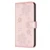 iPhone 18 Pro / 17 Pro Four-leaf Embossed Leather Phone Case - Pink