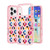 iPhone 18 Pro / 17 Pro Glittering Crystal Red Heart Pattern Magnetic Phone Case - Pink
