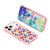 iPhone 18 Pro / 17 Pro Glittering Crystal Red Heart Pattern Magnetic Phone Case - Pink