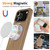 iPhone 18 Pro / 17 Pro Glossy TPU Shockproof MagSafe Phone Case with Lanyard - Gold