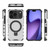 iPhone 18 Pro / 17 Pro Grating Holder Shockproof Phone Case - Transparent