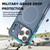 iPhone 18 Pro / 17 Pro Heat Dissipation Air Shockproof TPU + PC Magsafe Phone Case - Black