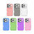 iPhone 18 Pro / 17 Pro High Transparency TPU Hybrid PC Airbag Phone Case - Peach Red