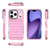 iPhone 18 Pro / 17 Pro High Transparency TPU Hybrid PC Airbag Phone Case - Pink