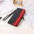 iPhone 18 Pro / 17 Pro KHAZNEH Litchi Texture Leather RFID Phone Case - Black