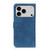 iPhone 18 Pro / 17 Pro KHAZNEH Retro Texture Leather Phone Case - Blue