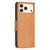 iPhone 18 Pro / 17 Pro Lambskin Texture Pure Color Flip Leather Phone Case - Yellow