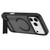 iPhone 18 Pro / 17 Pro LeReach Le-Chic Series Invisible Holder Magnetic Phone Case - Black