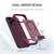 iPhone 18 Pro / 17 Pro LeReach Le-Chic Series Invisible Holder Magnetic Phone Case - Black