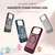 iPhone 18 Pro / 17 Pro LeReach Le-Chic Series Invisible Holder Magnetic Phone Case - Grey