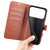 iPhone 18 Pro / 17 Pro Litchi Texture Horizontal Flip Leather Phone Case with Holder - Brown