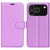 iPhone 18 Pro / 17 Pro Litchi Texture Horizontal Flip Leather Phone Case with Holder - Purple