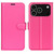 iPhone 18 Pro / 17 Pro Litchi Texture Horizontal Flip Leather Phone Case with Holder - Rose Red