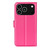iPhone 18 Pro / 17 Pro Litchi Texture Horizontal Flip Leather Phone Case with Holder - Rose Red