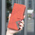 iPhone 18 Pro / 17 Pro Magnetic Buckle Rhombus Texture Leather Phone Case - Brown