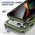 iPhone 18 Pro / 17 Pro MagSafe Magnetic Shockproof Phone Case with Ring Holder - Dark Green