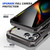 iPhone 18 Pro / 17 Pro MagSafe Magnetic Shockproof Phone Case with Ring Holder - Dark Grey