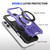 iPhone 18 Pro / 17 Pro MagSafe Magnetic Shockproof Phone Case with Ring Holder - Purple