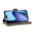 iPhone 18 Pro / 17 Pro Nine-card Slots Zipper Wallet Bag Leather Phone Case - Dark Purple