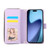 iPhone 18 Pro / 17 Pro Nine-card Slots Zipper Wallet Bag Leather Phone Case - Light Purple