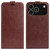 iPhone 18 Pro / 17 Pro R64 Texture Single Vertical Flip Leather Phone Case - Brown