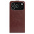 iPhone 18 Pro / 17 Pro R64 Texture Single Vertical Flip Leather Phone Case - Brown