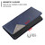 iPhone 18 Pro / 17 Pro Rhombus Texture Magnetic Leather Phone Case - Blue