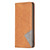 iPhone 18 Pro / 17 Pro Rhombus Texture Magnetic Leather Phone Case - Yellow