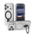 iPhone 18 Pro / 17 Pro Ring Shield MagSafe TPU Phone Case with 360 Degree Rotating Holder - Grey
