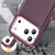 iPhone 18 Pro / 17 Pro Rugged PC + Silicone Phone Case with Holder - Purple+Pink
