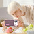 iPhone 18 Pro / 17 Pro Rugged PC + Silicone Phone Case with Holder - Purple+Pink