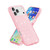 iPhone 18 Pro / 17 Pro Shockproof Terminator Glitter Powder Phone Case - Pink