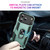 iPhone 18 Pro / 17 Pro Shockproof TPU Hybrid PC Phone Case with Holder - Dark Green