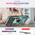 iPhone 18 Pro / 17 Pro Shockproof TPU Hybrid PC Phone Case with Holder - Dark Green