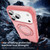 iPhone 18 Pro / 17 Pro Skin Feel Translucent PC Gear Holder C MagSafe Phone Case - Bright Pink + Pink