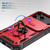 iPhone 18 Pro / 17 Pro Sliding Camshield TPU + PC Phone Case with Holder - Red+Black