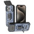 iPhone 18 Pro / 17 Pro Sliding Camshield TPU + PC Shockproof Phone Case with Holder - Blue