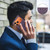 iPhone 18 Pro / 17 Pro Solid Color Calfskin Texture RFID Vegan Leather Phone Case - Purple