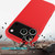 iPhone 18 Pro / 17 Pro Solid Color Silicone Phone Case - Red